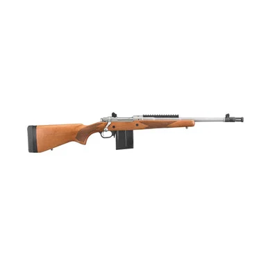 RUGER Scout 308 Win Stainless and Walnut 10rd 16.10in Bolt Action Rifle (6804)