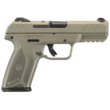 Ruger Security-9, 9MM, 4.00" Barrel, 15 Rds, Jungle Green Cerakote