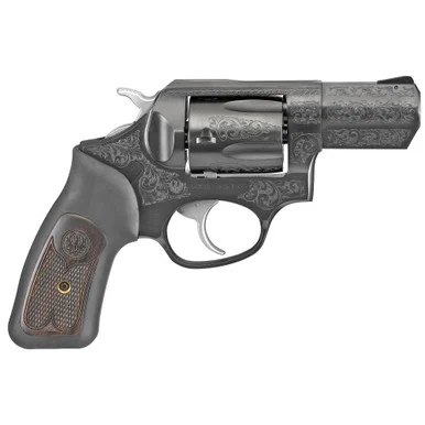 Ruger SP101, .357 Magnum, 2.25" Barrel, 5 Rds, Blue Engraved
