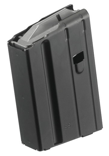 Ruger SR-556 Magazine, 6.8mm Rem SPC, 5 Rds, Black Stainless Steel