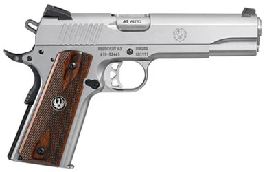 Ruger SR1911, 45 ACP, 5.00" Barrel, 8+1 Rds, Stainless