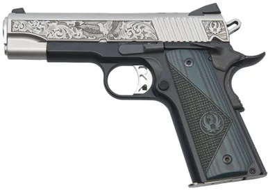 Ruger SR1911 Mayodan NC Edition, 45 ACP, 4.25" Barrel, 7 Rds, Stainless/Black