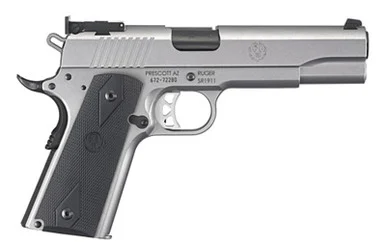 Ruger SR1911 Target, 10MM, 5.00" Barrel, 8 Rds, Stainless