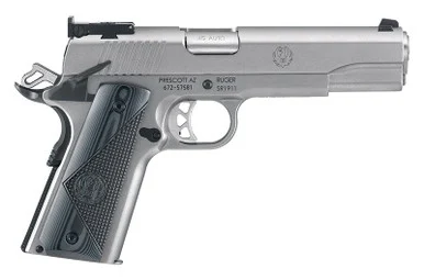 Ruger SR1911 Target, 45ACP, 5.00" Barrel, 8 Rds, Stainless