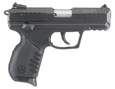 Ruger SR22, 22 LR, 3.50" Barrel, 10 Rds, Black Anodized