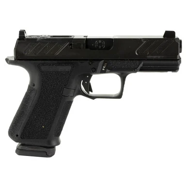 SHADOW SYSTEMS MR920 9mm 4in Foundation Slide Optic Black Unthreaded Dot Front Sight Black Pistol (SS-1306)