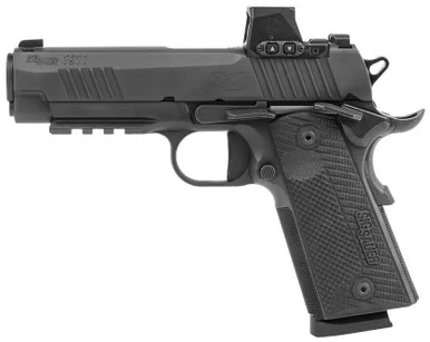 SIG Sauer 1911-X, 45ACP, 4.25" Barrel, 8 Rds, Black