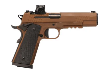 SIG Sauer 1911X, 45ACP, 5.00" Barrel, COY/BLK Finish