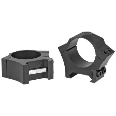 SIG Sauer Alpha Scope Ring, 1" Tube, Steel, Low Height, Black Finish