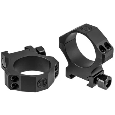 SIG SAUER Alpha1 34mm High Aluminum Black Hunting Scope Rings (SOA10017)