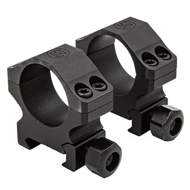 SIG Sauer ALPHA1 35MM RINGS HIGH, Aluminum Weaver-style, Matte Black