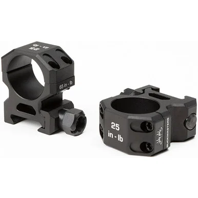 SIG Sauer BUCKMASTERS Ring Set, 1" High, Black Aluminum