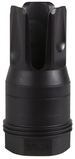 SIG Sauer Clutch-Lok QD Flash Hider, 5/8"-24 Threads, Black Stainless Steel