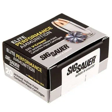 SIG Sauer E38SP1, .38 SPECIAL +P, 125 GR JHP, 20 Rds