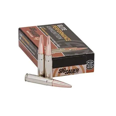 SIG Sauer Elite Hunt, .243 Winchester, 20 Rds, Brass