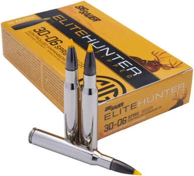 SIG Sauer Elite Hunter Tipped, 30-06 SPRG, 165 Grain, 20 Rounds