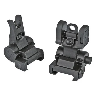 SIG Sauer IRON SIGHT SET FLIP UP M1913 RAIL, Iron Sight, Black