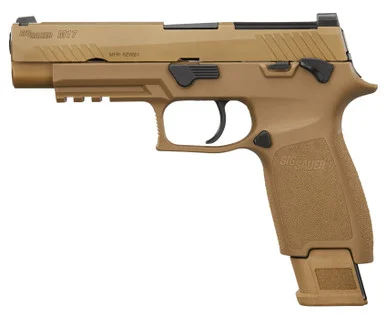 SIG Sauer M17, 9MM, 4.70" Barrel, 17/21 Rds, Coyote PVD