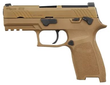 SIG Sauer M18, 9MM, 3.90" Barrel, 10 Rds, Coyote PVD