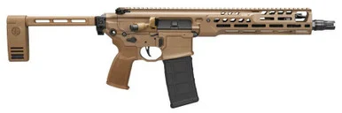 SIG Sauer MCX SPEAR PISTOL, 5.56 NATO, 11.50" Barrel, 30 Rds, Gen II NiR FDE Cerakote