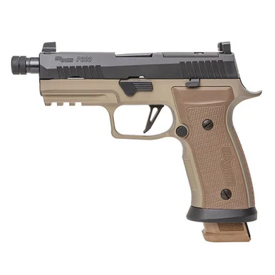 SIG Sauer P320 AXG Combat, 9MM, 4.60" Barrel, 21 Rds, Flat Dark Earth
