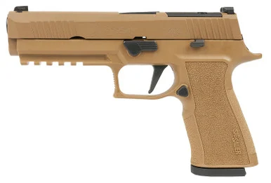 SIG Sauer P320 X-Series, 10MM AUTO, 5.00" Barrel, 15 Rds, Coyote Brown