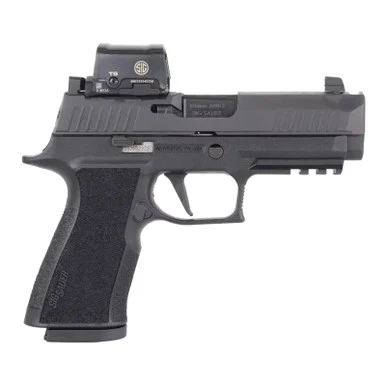 SIG SAUER P320 XTen Comp 10mm 3.8in Romeo2 And XRay3 Supp Sights 2x15rd Black Pistol (320XCA-10-COMP-RX2)