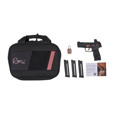 Sig Sauer P322 Rose w/ Romeo RS, .22 LR, 4.00" Barrel, 20 RDs, Black