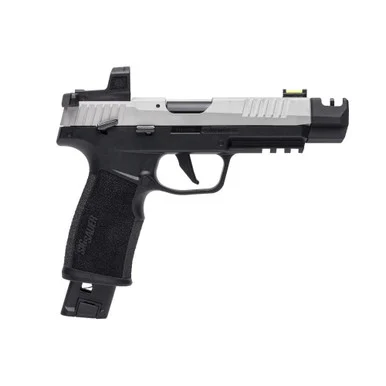 SIG Sauer P322C, 22 LR, 4.00" Barrel, 25 Rds, Silver Slide with Black Frame