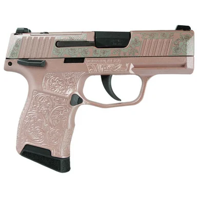 SIG Sauer P365-380, 380 AUTO, 3.1" Barrel, 10 Rds, Rose Gold N Roses