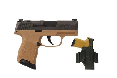 SIG Sauer P365, 9MM, 3.1" Barrel, 10+1 Rds, BK/FDE