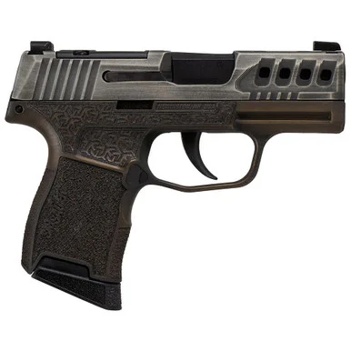 SIG Sauer P365, 9MM Luger, 3.10" Barrel, 10 Rds, Distressed Grey/Brown