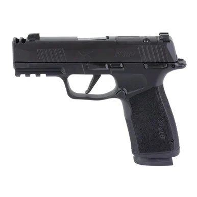 Sig Sauer P365 X-Macro COMP, 9mm, 3.10" Barrel, 17 RDs, Manual Safety, Black