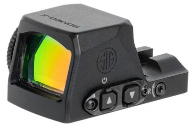 SIG Sauer ROMEO-X REFLEX SIGHT OPEN PRO, 6 MOA Red Dot, Black