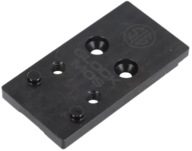 SIG Sauer Romeo2 Adapter Plate, Black, Glock MOS