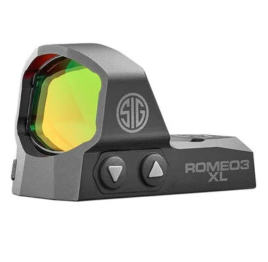 SIG Sauer Romeo3 Max Reflex Sight, 6 MOA Red Dot, 1X Power, Black