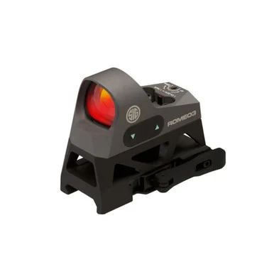 SIG Sauer ROMEO3 Mini Reflex Sight, 3 MOA Red Dot, Graphite