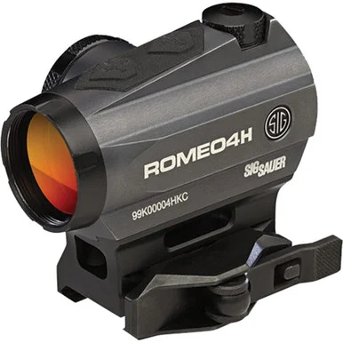 SIG Sauer ROMEO4H, Green Horseshoe Dot Reticle, Graphite