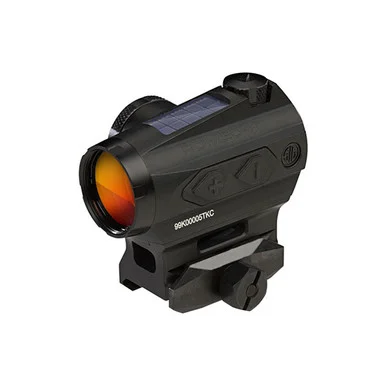 SIG Sauer ROMEO4T, 2 MOA Red Dot Ballistic Circle Dot, Solar, Black