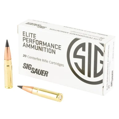 SIG Sauer Tactical Rifle, .300 Blackout, 110 Grains, Brass Case, 20 Rounds