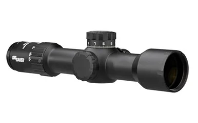 SIG Sauer TANGO-DMR, MRAD Illuminated Reticle, Black