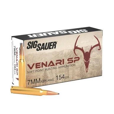 SIG Sauer Venari SP, 7MM REM MAG, 154 Grain, 20 Rds