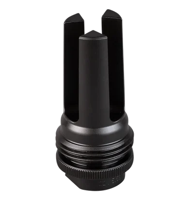 SilencerCo ASR Flash Hider, Black Nitride, 9/16"x24 LH Threads