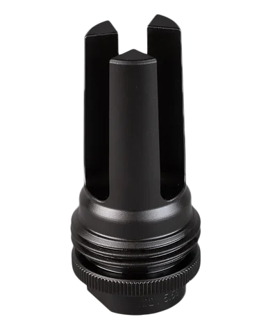 SilencerCo ASR Flash Hider, Black Steel, 5/8"-24 tpi Threads