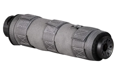 SilencerCo High Temp Suppressor Cover, 7.50" Length, Gray Nylon