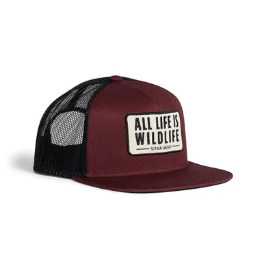 SITKA All Life Hi Pro Trucker Dark Red Cap (600233-DAR-OSFA)