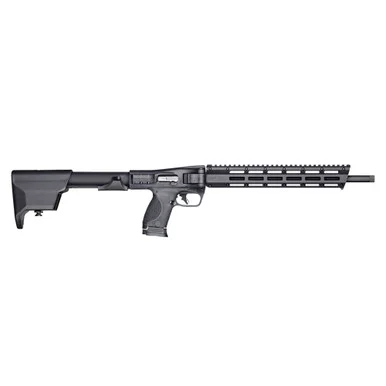 SMITH & WESSON M&P FPC 9mm Luger 16.25in 17rd/23rd Black Rifle with Thumb Safety (12575)