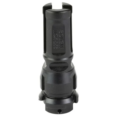 Sons of Liberty Gun Works NOX, Flash Hider, 223 Remington/556NATO, Nitride Finish, Black, 1/2X28, Fits Dead Air Armament Suppressors and KeyMount Accessories, 9 Ports, Includes Timing Shims NOX9-556