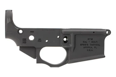 Spike's Tactical STLS034, Receiver, Stripped Lower, Black