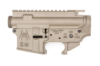 Spike's Tactical STS1512, Receiver, Stripped Upper/Lower Set, FDE Cerakote
